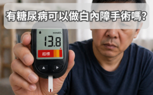 有糖尿病可以做白內障手術嗎？醫生解析風險與術前準備