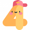 4 4